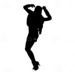 Silhouette Woman Dancing